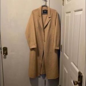 Long Double-Faced Wool Coat